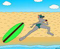 Surfed Up Zack by BKToons