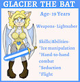 Reference Sheet Commission- Glacier the Bat