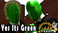 Green Guys Got A Green Treat Anthrocon 2009 by Craftyandy