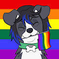 Rainbow Pride Flag Pawp
