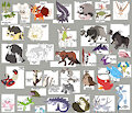Crazy critter roster -North America
