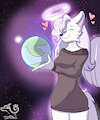 Holding the Earth with love