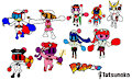 Bomberman dressed as Tatsunoko Characters