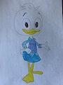 Dewey Duck as Webby