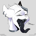 yawn by meowcephei