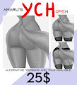 Sexy YCH [open] - 25$ by Amaruarts