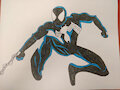 Symbiote Spider-Man by FoxyFan2003