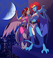 Genesis and Demona by chordsy