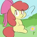 apple bloom doing nothing