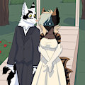 Chrysta and Eli's wedding day