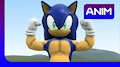 Sonic Gainz Test Animation - Thumbnail by StoneHedgeART