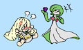 Lusamine Baby and laughing Gardevoir Fanart req by FloppyPony