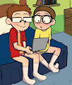 Morty and Steve: Secret Mission Comic by Bortbort1