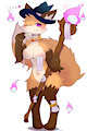 Fake Witch of Kitsune by kitsunetink