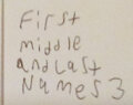 First Middle and Last Names 3