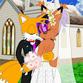 TailsXNicole: Wedding Day Love by YaBoiSkywardMochi1998