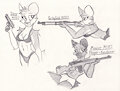 Girls and Guns Sketches 2