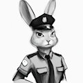 Judy Hopps, staring in serious cop drama by MephitusLePew