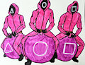 Pink bouncy Souldiers