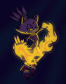 Blaze the Cat - inktober theme Flame