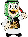Louie In Saudi Outfit