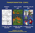 Transformation Comic Promo