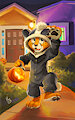 Halloween Honey Badger by pandapaco