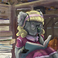 Koala - Librarian by BlueMaskCat