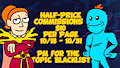 HALF-PRICE COMIC COMMISSIONS LIMITED TIME