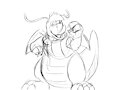 Sift Dragonite sketch