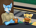 Zuzu Vs Burger! by Frostwolf300