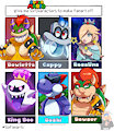 Six Mario Characters Challenge