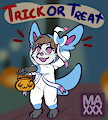 Trick-or-treat YCH