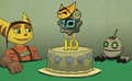 [FANART] Ratchet and Clank, 10th Anniversary cake