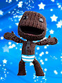 Sackboy on Blue and White Speedo Swimsuit [Edition]