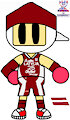 White Bomberman FIBA EuroBasket 2025 (Latvia)