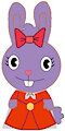 Princess Luna of The Princess Rabbit Trio by JTWinkermanDiaperKing1