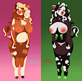 Cow Adoptables [OPEN] by RickyThePumpkinPie