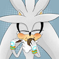 Silver the Hedgehog - inktober theme Snack