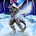 Ice World Dragon Warrior  by Iudicium86