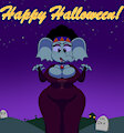 Happy Halloween from Kiyana! by MarcodileArts