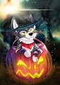 Cub in a Pumpkin by Balto