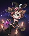 Halloween - Anya the witch - by AnnetPeas