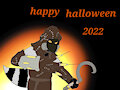 happy halloween 2022 by luchianoraccoon
