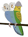 Cerberus Parakeet by Itachislilgirl