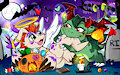 Kipp and Chico First Halloween by Vee4eva
