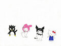 Hello Kitty Charactersfanart by Sharkiesabortionclinic
