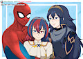 Commission: Lucina x Spiderman