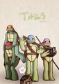 [tmnt]Turtle Tails cover by diarmilk