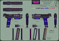 45 Majic Op Gun - Action Sheet - Colored